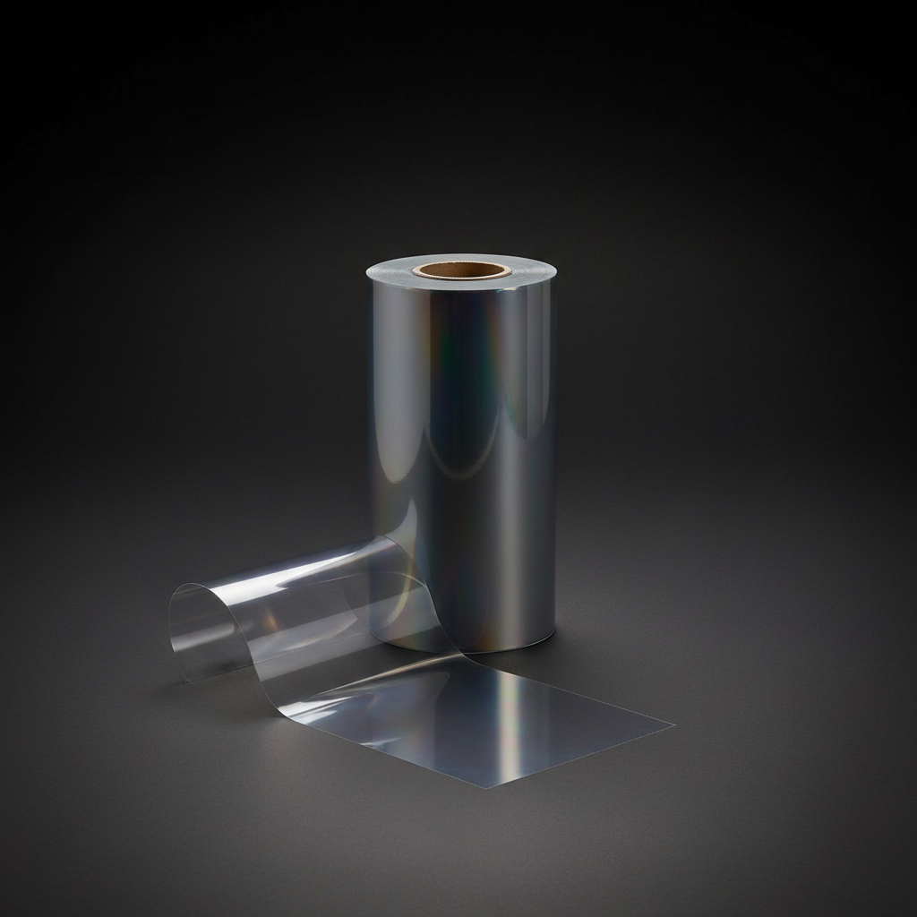DTF heat press film roll — high-release PET film compatible with all major DTF printers